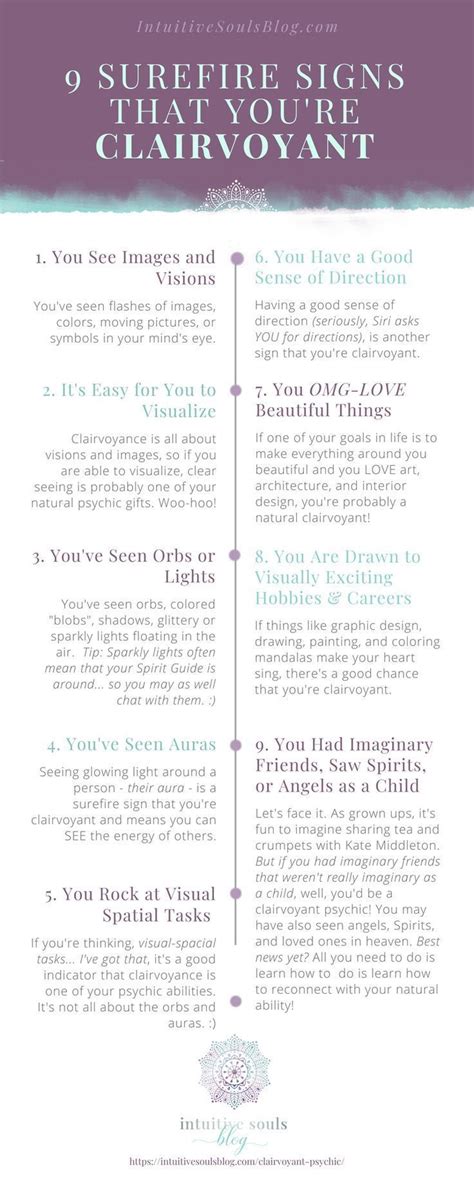 12 Signs That You Have Clairvoyant Abilities .